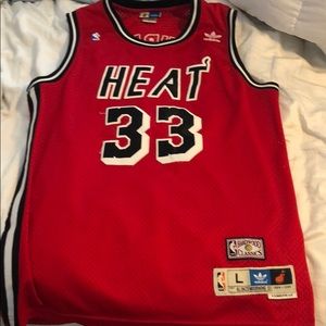 Hardwood Classic Alonzo Mourning Miami Heat Jersey